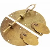 Zawiasy, okucia i inne akcesoria - Zamki zatrzaskowe z tłoczonym wzorem, zamki zatrzaskowe do drzwi, okucia meblowe - miniaturka - grafika 1