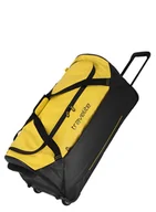 Torby podróżne - Torba podróżna na dwóch kołach Travelite Basics 71 cm - black / yellow - miniaturka - grafika 1