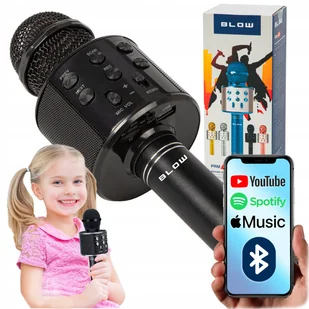 MIKROFON BEZPRZEWODOWY GŁOŚNIK BLUETOOTH KARAOKE DLA DZIECI NA PREZENT HQ - Instrumenty muzyczne dla dzieci - miniaturka - grafika 1