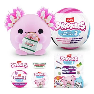 Zuru Mini Brands Snackles Miękki Pluszak Z Przekąską Kula Niespodzianka - Maskotki i pluszaki - miniaturka - grafika 1