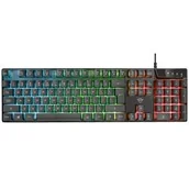 Klawiatury - Trust GXT 835 Azor Illuminated CZ/SK (24166) Czarna - miniaturka - grafika 1