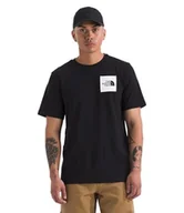 Koszulki męskie - The North Face Męskie S/S Fine Koszulka Black XL - miniaturka - grafika 1