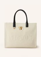 Torebki damskie - Versace Torba Shopper La Medusa Large beige - miniaturka - grafika 1