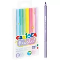 Przybory szkolne - Pisaki Pastel 8 kolorów CARIOCA - miniaturka - grafika 1