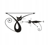 Naklejki na ścianę - Naklejka na ścianę dla dzieci duże koty kotki 36, 200x100 cm - miniaturka - grafika 1