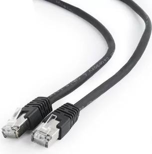 Gembird Kabel zasilający FTP PP6-0.5 m/BK - 0.5 m, Kat. 6e, czarny - Kable komputerowe i do monitorów - miniaturka - grafika 1