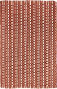 Dywaniki łazienkowe - Kleine Wolke Loop ręcznie tkany Dywan kąpielowy czerwony 70x120 cm nić szenilowa - miniaturka - grafika 1