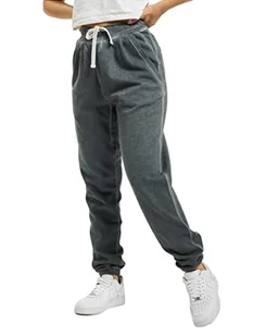 Urban Classics Damskie spodnie sportowe Ladies Spray Dye Sweatpant, ciemnoszary, M - Spodnie damskie - miniaturka - grafika 1