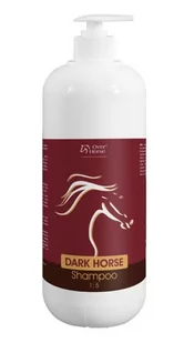 OVER HORSE DARK HORSE Shampoo 1L intensyfikujący kolor szampon dla koni o czarnej i ciemnej sierści - Akcesoria do hodowli zwierząt - miniaturka - grafika 1