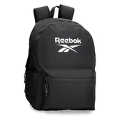 Plecaki - Reebok Carson Plecak Czarny 34x43x15 cms Poliester 21,93L by Joumma Bags - miniaturka - grafika 1
