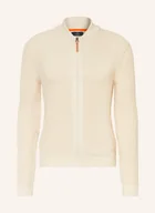 Swetry damskie - Ragman Kardigan weiss - miniaturka - grafika 1