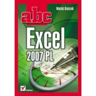 Podstawy obsługi komputera - ABC Excel 2007 PL - miniaturka - grafika 1