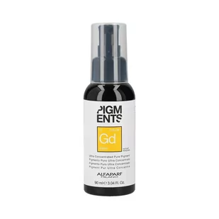Alfaparf Pigments Do Włosów Gold Pigment 90ML - Farby do włosów i szampony koloryzujące - miniaturka - grafika 1