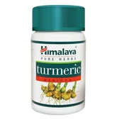 Witaminy i minerały dla sportowców - HIMALAYA HIMALAYA Turmeric 60caps - miniaturka - grafika 1
