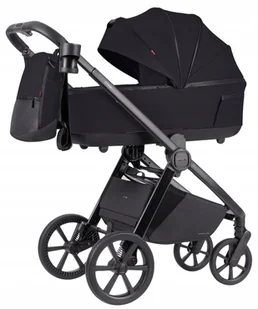 Wózek dziecięcy 2w1 CARRELLO Omega Plus CRL-6540/1 Cosmo Black - Wózki dziecięce - miniaturka - grafika 1