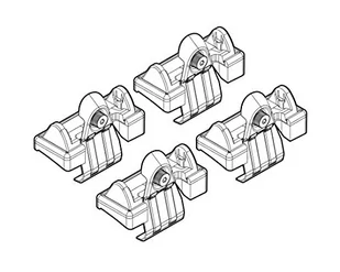 Lampa Przyłącza Helix Kit - Bagażniki dachowe - miniaturka - grafika 1
