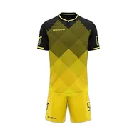 Zestawy męskiej odzieży sportowej - Givova, zestaw Shade, czarny/żółty, XL - miniaturka - grafika 1