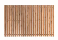 Maty antypoślizgowe - Kleine Wolke Level mata łazienkowa 60x115 cm bambus brązowa 4072202455 - miniaturka - grafika 1