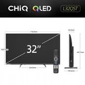 Telewizory - CHiQ L32QST TV 32", QLED, Full HD, Google TV - miniaturka - grafika 1