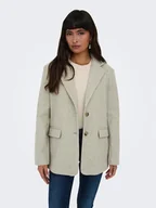 Marynarki i żakiety damskie - ONLY Marynarka 15288325 Beżowy Regular Fit - miniaturka - grafika 1