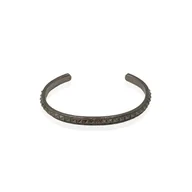 Bransolety męskie - Bransoletka metalowa ze zdobieniami EM 1 - EM Men's Accessories - miniaturka - grafika 1