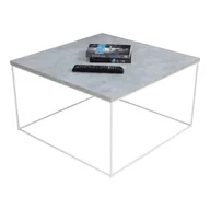 Ławy i stoliki kawowe - Kwadratowy stolik kawowy beton C6-D94 - miniaturka - grafika 1