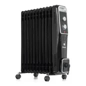 Ogrzewanie przenośne - G21 Grzejnik olejowy Bromo Czarny - miniaturka - grafika 1