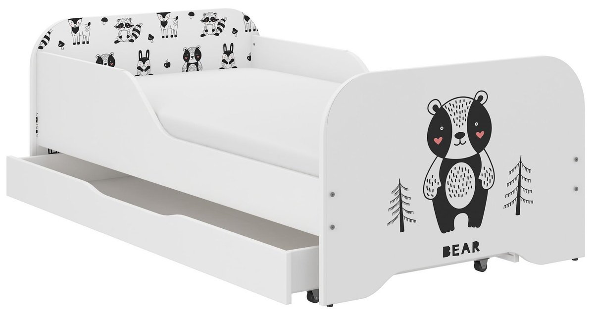 Łóżko dziecięce MIKI 160x80 BEAR