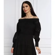 Swetry damskie - Karl Lagerfeld Sweter | Regular Fit - miniaturka - grafika 1