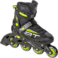 Rolki - Rolki Raven Profession Black/Lime 38-42 Kauczuk - miniaturka - grafika 1
