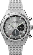 Zegarki męskie - Zegarek Timex TW2Y18700 Waterbury Traditional Chronograph 41mm Stainless Steel Bracelet - miniaturka - grafika 1