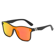 Okulary przeciwsłoneczne - Męskie Okulary przeciwsłoneczne pełne MAXAIR z filtrem UV400 Black/Red ST-MAX2E - miniaturka - grafika 1