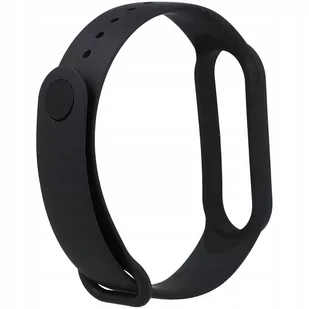 Fixed pasek silikonowy Silicone Strap Xiaomi Mi Band 5 Mi Band 6 FIXSSTB 637 BK czarny - Akcesoria do smartwatchy - miniaturka - grafika 1