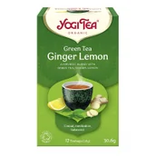 Herbata - YOGI TEA YOGI TEA HERBATA GREEN TEA GINGER LEMON BIO17x1,8G - miniaturka - grafika 1