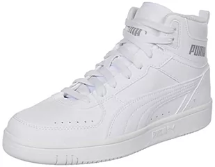 PUMA Rebound Joy Jr, Trampki dziecięce, Puma Biała Puma Biała Limestone, 37 EU - Buty dla dziewczynek - miniaturka - grafika 1