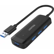Huby USB - Unitek Hub Usb 3.1 Gen1 5Gbps 4 porty Usb-a H1111D - miniaturka - grafika 1