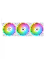 Chłodzenie procesora - Thermaltake SWAFAN EX12 ARGB Sync PC Cooling Fan Kolor: BIAŁY TT Premium Edition, case fan (Kolor: BIAŁY, pack of 3) - miniaturka - grafika 1