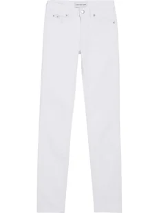 Calvin Klein Dżinsy - Skinny fit - w kolorze białym - Spodenki damskie - miniaturka - grafika 1