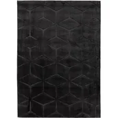 Dywany - Dywan Alaska 80 x 150 cm geometryczny czarny - miniaturka - grafika 1