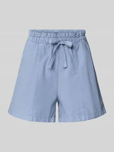 Szorty o kroju relaxed fit z wpuszczanymi kieszeniami model ‘HADDA’ - Spodenki damskie - miniaturka - grafika 1