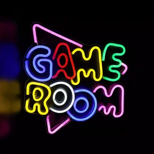 Kinkiet ledowy dla nastolatka, gameroom FM-WN87 z serii NEON - Lampy ścienne - miniaturka - grafika 1