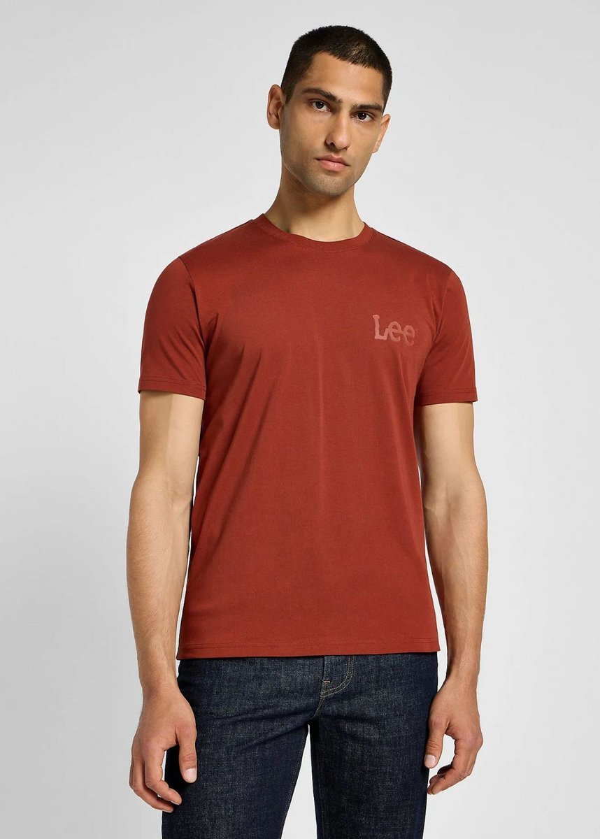 t-shirt uomo lee 112355588 sweet maple