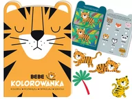 Baśnie, bajki, legendy - kolorowanka tygryskowa bebe - miniaturka - grafika 1