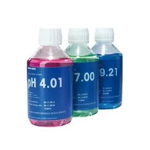 Mettler Toledo 30095312 bufory Rainbow I 4,01 / 7,00 / 9,21 - 6x250ml - Akcesoria do urządzeń pomiarowych - miniaturka - grafika 1