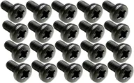 Inne akcesoria muzyczne - Adam Hall 19" Parts 5417 BLK - Śruba krzyżakowa M6 x 12, czarna 100szt. 5417BLK - miniaturka - grafika 1