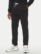Spodnie sportowe męskie - Scotch & Soda Spodnie dresowe 179200 Czarny Regular Fit - miniaturka - grafika 1