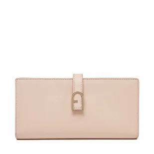 Duży Portfel Damski Furla Flow Continental Bifold WP00402 BX2045 0496S Różowy - Portfele - miniaturka - grafika 1