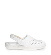 Klapki i japonki damskie - Abeba abebie 12.717,8 cm z oryginalnych "Occupational-Clog na buty, 36 EU, biały 5007-36 - miniaturka - grafika 1