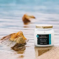 Świece - Świeca zapachowa w szkle No. 28 Sea Salt Ginger Candle-lite 396 g - miniaturka - grafika 1