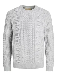 Jack & Jones Sweter w kolorze szarym - Swetry męskie - miniaturka - grafika 1